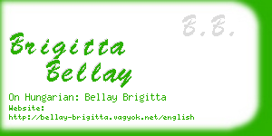 brigitta bellay business card